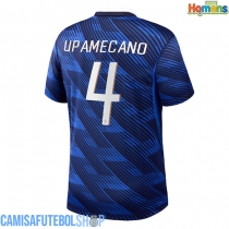 Camisa de time de futebol França Dayot Upamecano #4 Replicas 1º Equipamento Mundo 2026 Manga Curta